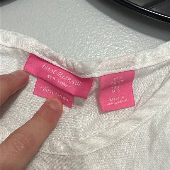 100% Linen Top - Picture 2 of 3